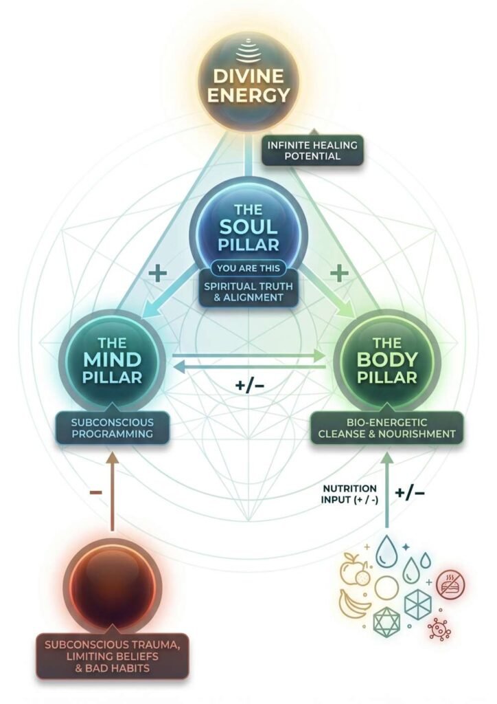 HigherHealing Three Pillar Approach Portrait