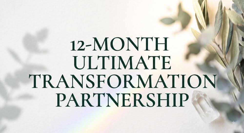 12 Month Ultimate Transformation Partnerhsip PackageImage