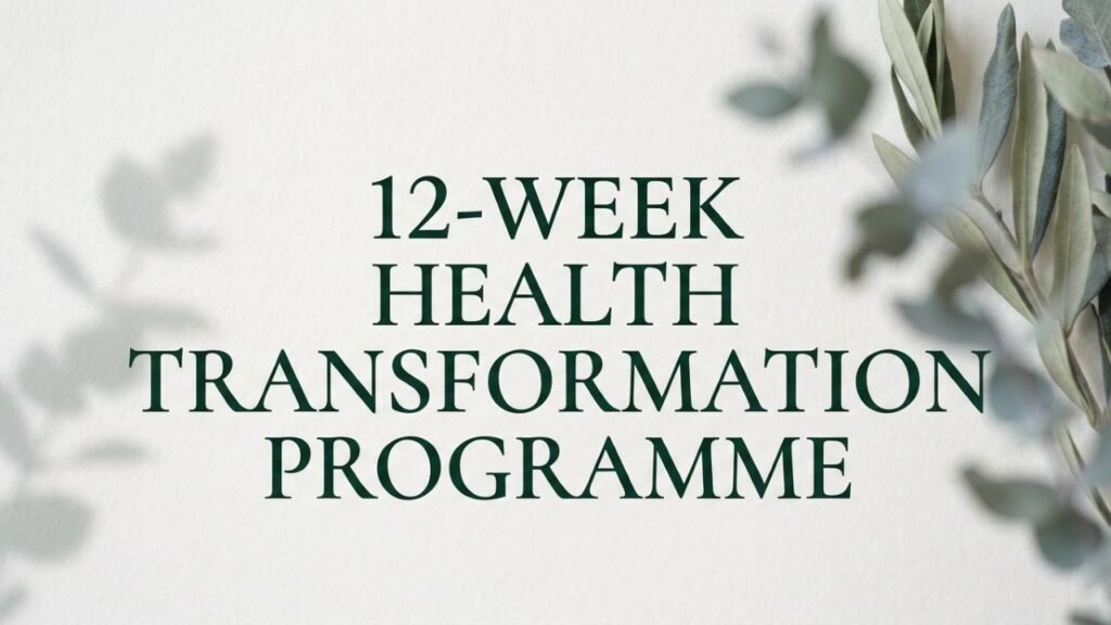 12 Week Health Transformation Programme