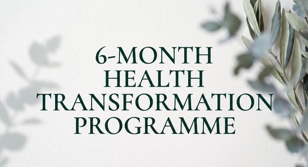 6 Month Health Transformation Programme PackageImage