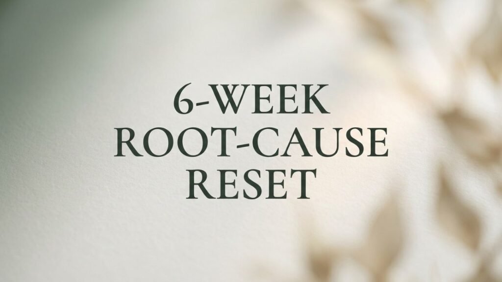 6 Week Root Cause Reset